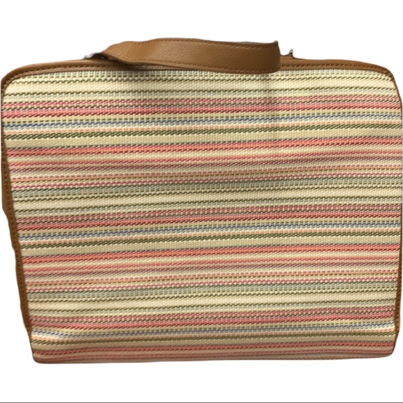 Liz Claiborne Striped Purse Bag New - Picture 3 of 8